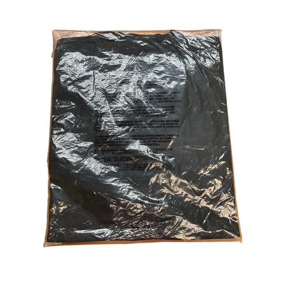 Yeezy Gap Engineered by Balenciaga New 52 Logo 3/4 Sleeve Shirt in Black Size M - Picture 7 of 7